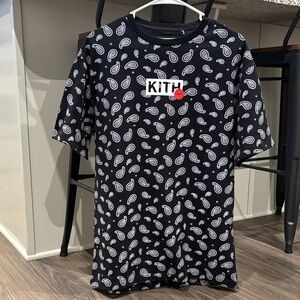 Kith Paisley Crew Neck Shirt - Size Large